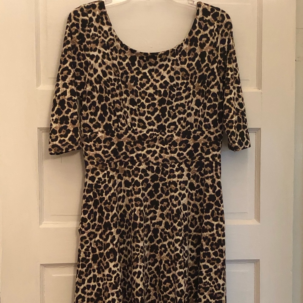 Leopard Print Dress